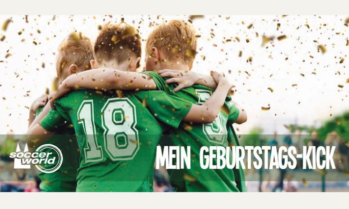 Geburtstagskick in der SoccerWorld
